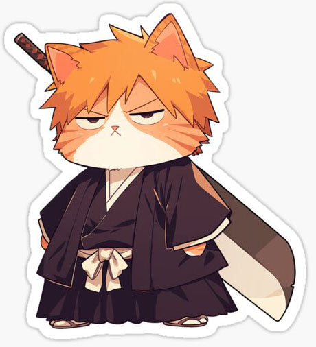Ichigo cat Sticker