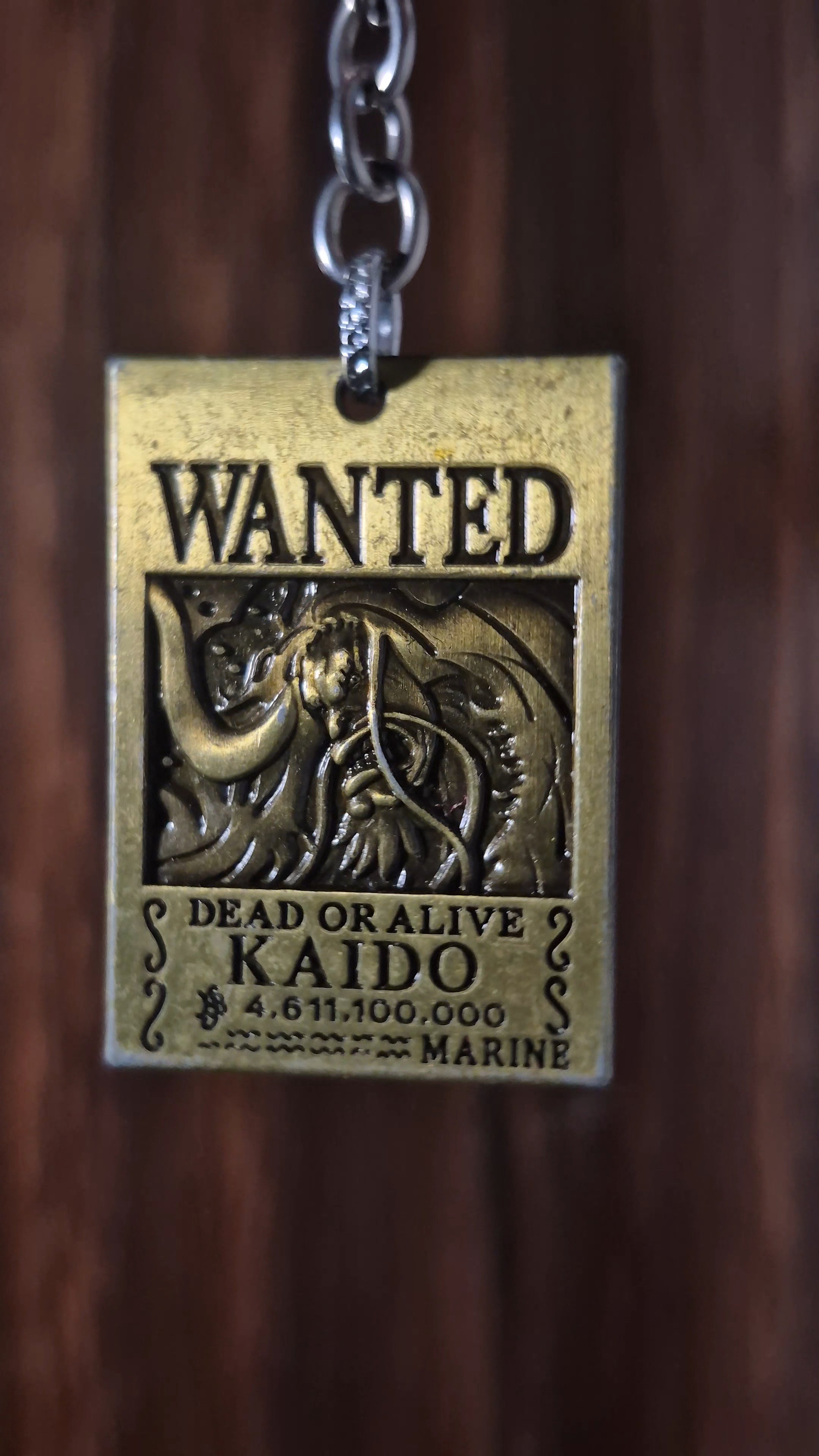 Kaido Wanted Keychain