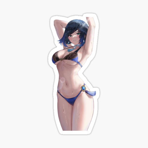 Yelan Beach Sticker