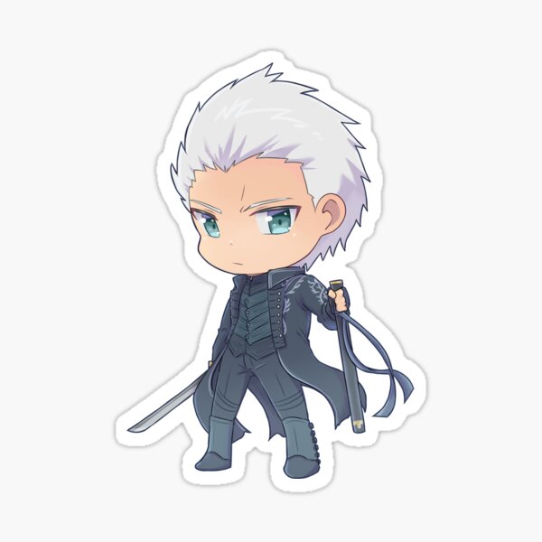 Vergil Chibi Sticker