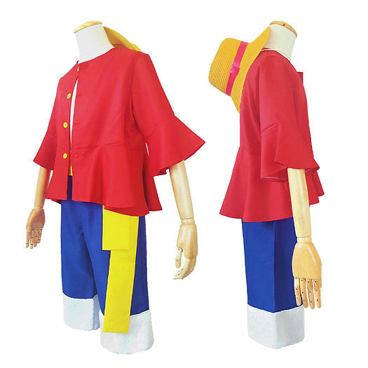 Luffy New World Cosplay anime cosplay costume – additional product view 2