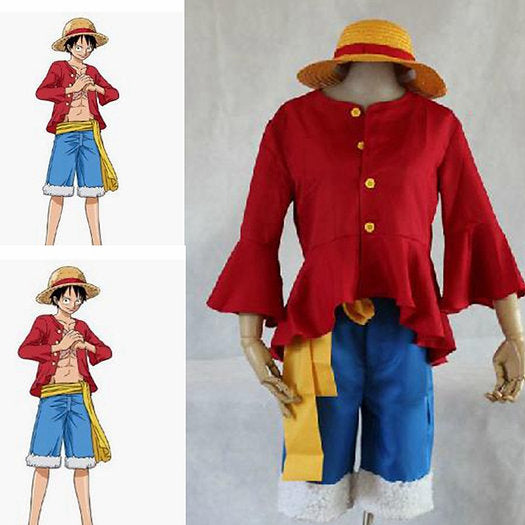 Luffy New World Cosplay anime cosplay costume