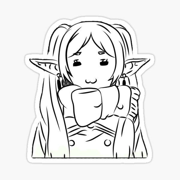 Muhehe Sticker