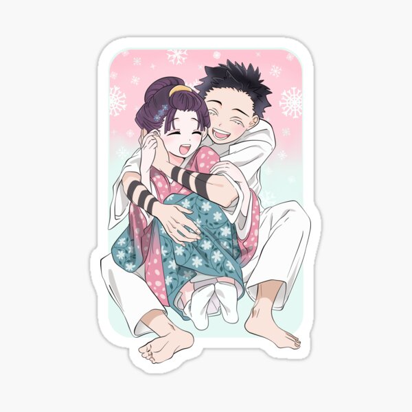 Akaza Couple Sticker