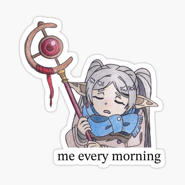 Morning Sticker