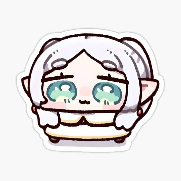 Frieren Hellow Sticker