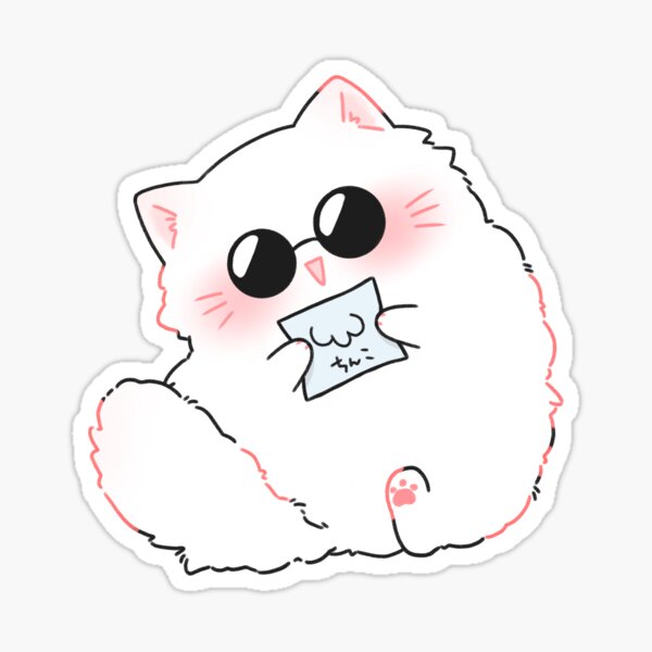 Gojo Cat Sticker