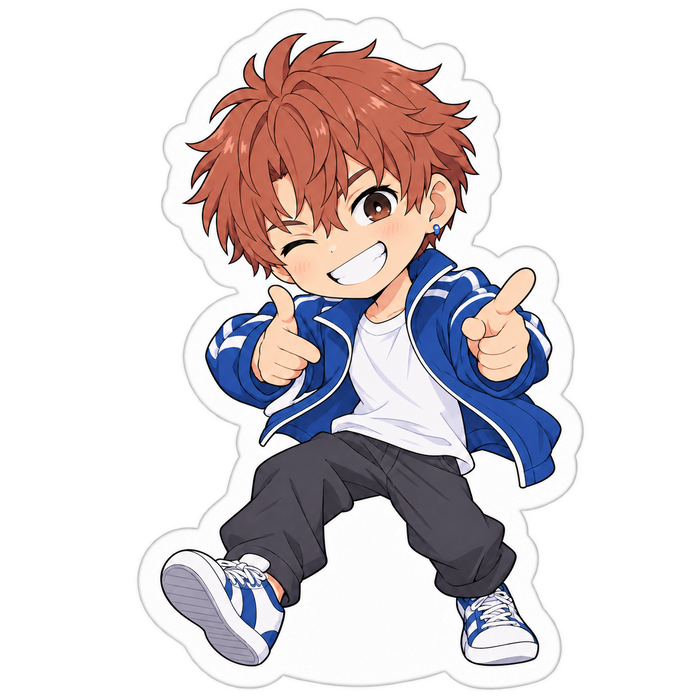 Jiji Goofy Sticker