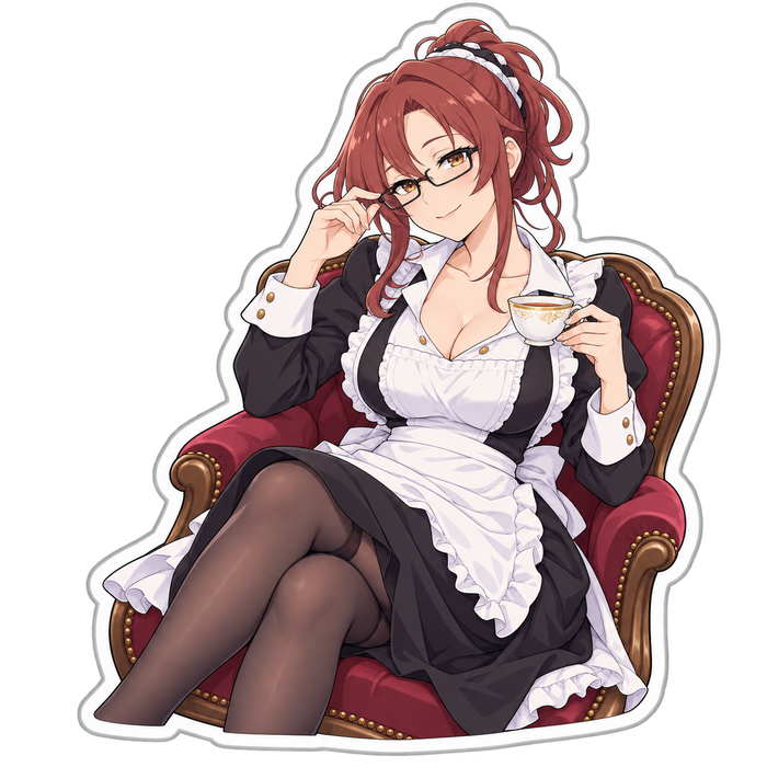 Lilia Maid Sticker
