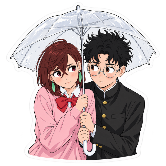 Momo Okarun Sticker