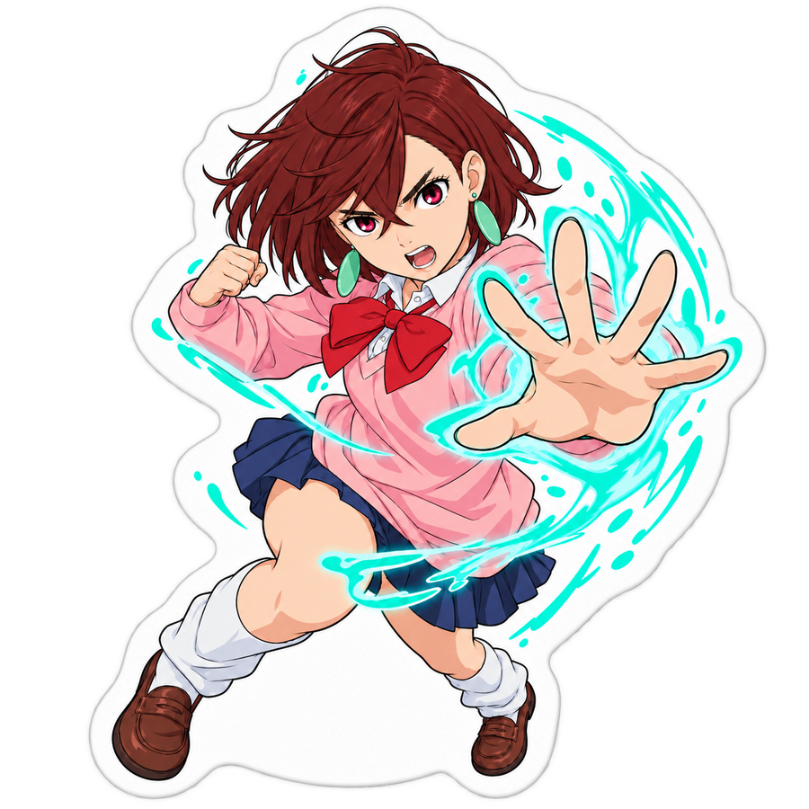 Momo Psychic Sticker