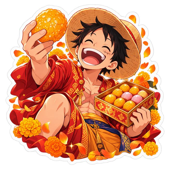 Ladoo Loot Sticker