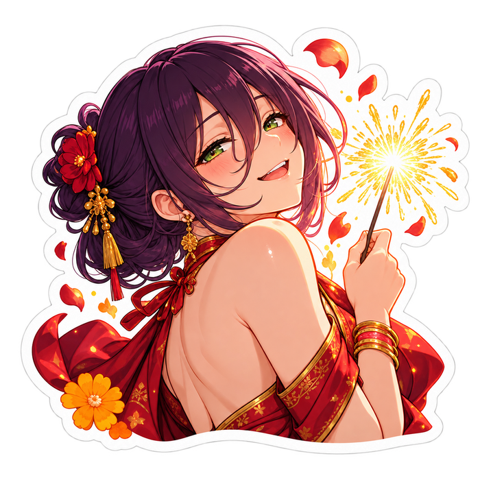 Spark Tease Sticker