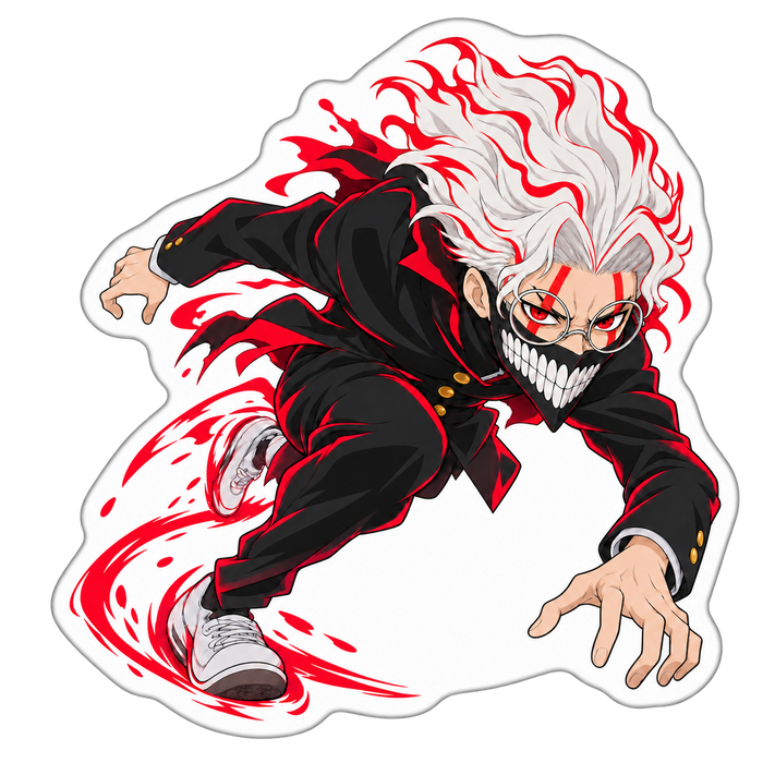 Okarun Turbo Sticker